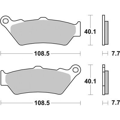 BREMBO 07BB03LA - Pastillas de freno BREMBO 07BB03LA - Pastillas de freno