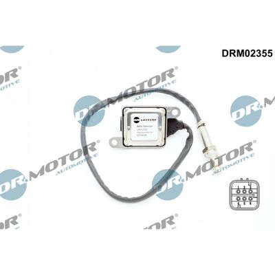 Dr.motor DRM02355 Sensor NOx - Sensor Nox, Opel Zafira, después del SCR Dr.motor DRM02355 Sensor NOx - Sensor Nox, Opel Zafira, después del SCR
