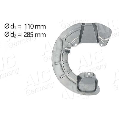 AIC Modelo 58832 - Protector de disco de freno delantero derecho para Volvo AIC Modelo 58832 - Protector de disco de freno delantero derecho para Volvo