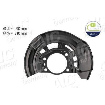 Aic Protector de Disco de Freno Toyota - Izquierda Delantera Aic Protector de Disco de Freno Toyota - Izquierda Delantera