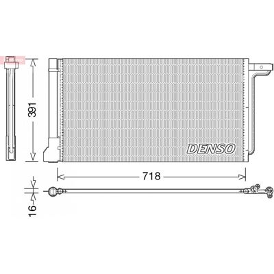 DENSO DCN10028 Condensador de coche - Ford C-Max, Focus, Grand C-Max DENSO DCN10028 Condensador de coche - Ford C-Max, Focus, Grand C-Max