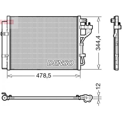 DENSO DCN43006 Condensador - KIA Picanto II DENSO DCN43006 Condensador - KIA Picanto II