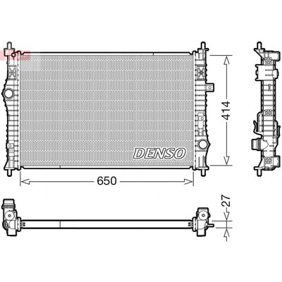 DENSO DRM21104 Radiador de motor para Peugeot/Citroën DENSO DRM21104 Radiador de motor para Peugeot/Citroën