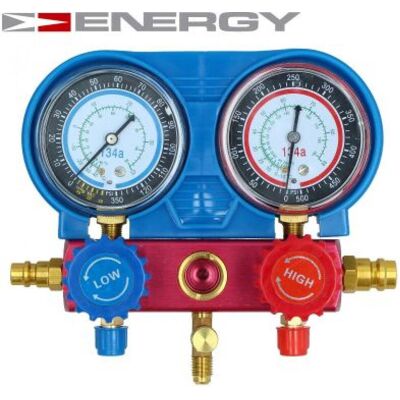 ENERGY NE00246 Equipo de diagnóstico - Manguera flexible, manómetros, refrigerantes ENERGY NE00246 Equipo de diagnóstico - Manguera flexible, manómetros, refrigerantes