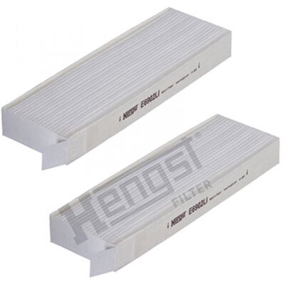 Filtro de habitáculo Hengst - Filtro de aire para Peugeot, Citroën, Opel - 255x82x30mm Filtro de habitáculo Hengst - Filtro de aire para Peugeot, Citroën, Opel - 255x82x30mm