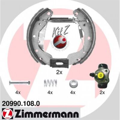 Zimmermann Kit Z 20990.108.0 - Juego de Frenos Zimmermann Kit Z 20990.108.0 - Juego de Frenos