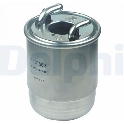Filtro de combustible Delphi HDF653 - En línea, 135mm, Plástico Filtro de combustible Delphi HDF653 - En línea, 135mm, Plástico