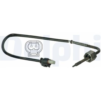 Sensor de Temperatura de Gases de Escape DELPHI TS30053 - Mercedes-Benz Sensor de Temperatura de Gases de Escape DELPHI TS30053 - Mercedes-Benz