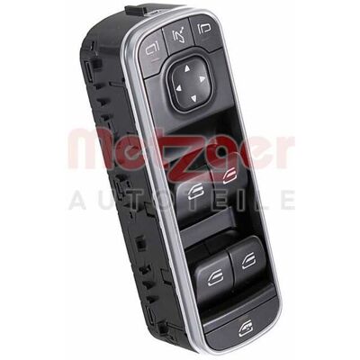 Metzger Mercedes-Benz Modelo 1679059803 Interruptor de Ventanas Eléctricas - Pieza de Automóvil Metzger Mercedes-Benz Modelo 1679059803 Interruptor de Ventanas Eléctricas - Pieza de Automóvil
