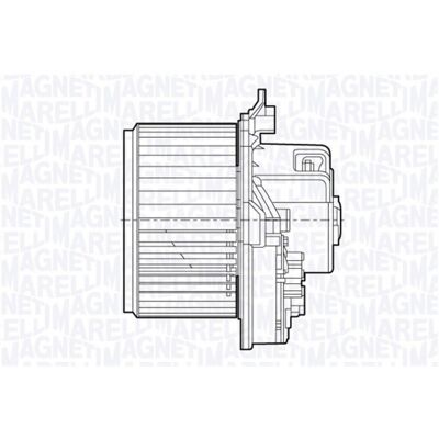 MAGNETI MARELLI - 069412649010 - Fiat Bravo 2 - Soplador de aire MAGNETI MARELLI - 069412649010 - Fiat Bravo 2 - Soplador de aire