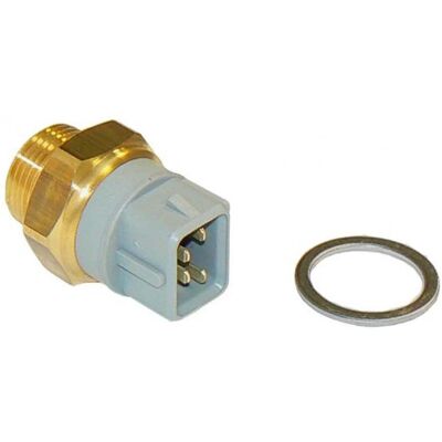 Interruptor de ventilador de radiador Metzger Ford - 4 pines, M 22x1.5, Gris Interruptor de ventilador de radiador Metzger Ford - 4 pines, M 22x1.5, Gris