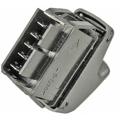 Interruptor de Ventana Renault Megane - Delantero, 6 Pines, Gris Claro Interruptor de Ventana Renault Megane - Delantero, 6 Pines, Gris Claro