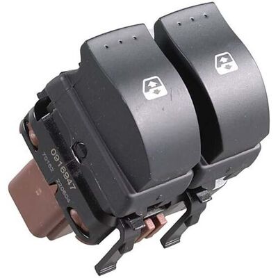Metzger - Modelo 0916947 - Interruptor de ventana delantero izquierdo para Renault Megane Metzger - Modelo 0916947 - Interruptor de ventana delantero izquierdo para Renault Megane