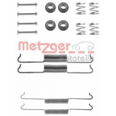 Juego de accesorios, zapatas de freno METZGER 105-0521 Juego de accesorios, zapatas de freno METZGER 105-0521