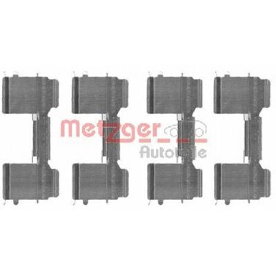 Metzger Modelo 4250032578435 - Juego de pastillas de freno Metzger Modelo 4250032578435 - Juego de pastillas de freno