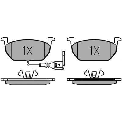 Juego de Pastillas de Freno Meyle para Audi A3, Seat Leon, Skoda Octavia - Pastillas de Freno Juego de Pastillas de Freno Meyle para Audi A3, Seat Leon, Skoda Octavia - Pastillas de Freno