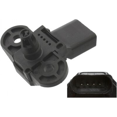 Sensor de presión de sobrealimentación SWAG 03C906051 - Para VW, Audi, Seat, Skoda Sensor de presión de sobrealimentación SWAG 03C906051 - Para VW, Audi, Seat, Skoda