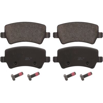 SWAG Pastillas de freno Volvo XC60 I - Traseras, con kit de tornillos, aprobadas por ECE R90 SWAG Pastillas de freno Volvo XC60 I - Traseras, con kit de tornillos, aprobadas por ECE R90