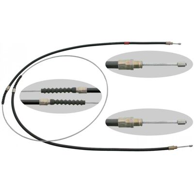 SWAG Cable de Freno de Estacionamiento - Compatible con Citroën Jumper y Peugeot Boxer SWAG Cable de Freno de Estacionamiento - Compatible con Citroën Jumper y Peugeot Boxer