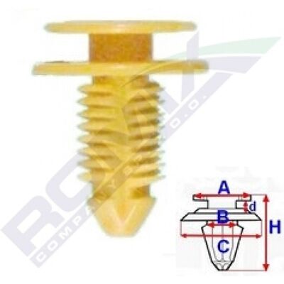 ROMIX ROM 11027 - Sujetadores ROMIX ROM 11027 - Sujetadores