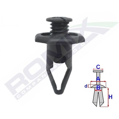 ROMIX B22116 - Soporte para parachoques ROMIX B22116 - Soporte para parachoques