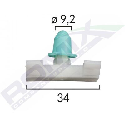 ROMIX ROM C10019 - Protección/Clips para BMW E39 ROMIX ROM C10019 - Protección/Clips para BMW E39
