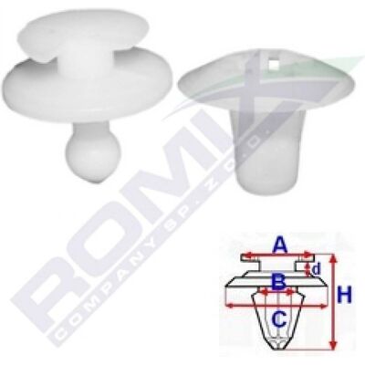 ROMIX ROM 11043 - Clip Automotor ROMIX ROM 11043 - Clip Automotor
