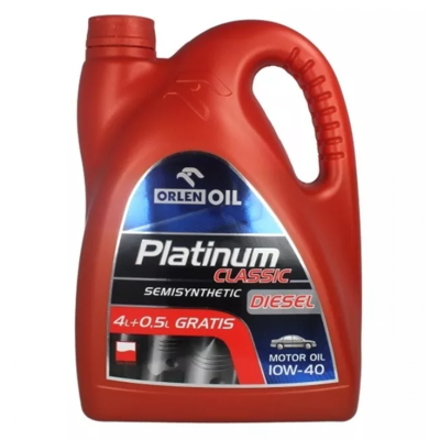 Aceite de motor Orlen Platinum Classic 10W/40 4,5L - Aceite de motor Aceite de motor Orlen Platinum Classic 10W/40 4,5L - Aceite de motor