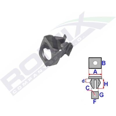 ROMIX ROM C70126 - Protección inferior del vehículo con fijaciones ROMIX ROM C70126 - Protección inferior del vehículo con fijaciones