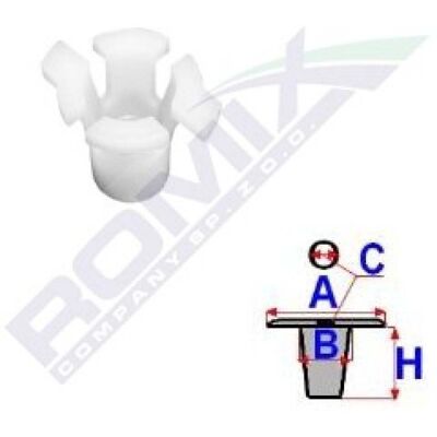 ROMIX ROM 14900 - Clips y grapas ROMIX ROM 14900 - Clips y grapas