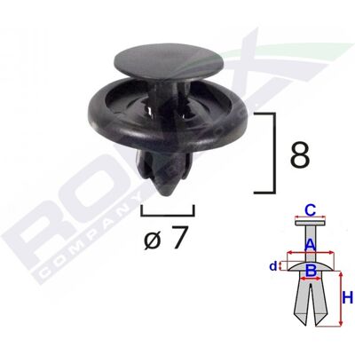 ROMIX B22090 - Accesorio para coche - Pack de 10 ROMIX B22090 - Accesorio para coche - Pack de 10