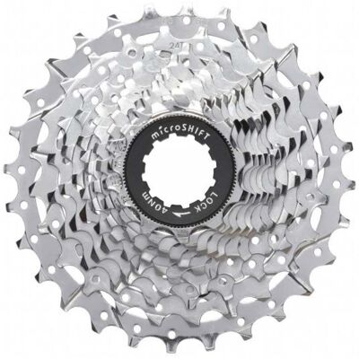 Cassette de carretera microSHIFT Centos H110 11 velocidades - Plateado Cassette de carretera microSHIFT Centos H110 11 velocidades - Plateado