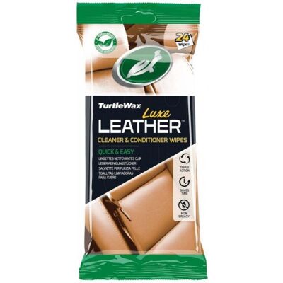 Toallitas de Limpieza para Cuero Turtle Wax - Toallitas de Limpieza Toallitas de Limpieza para Cuero Turtle Wax - Toallitas de Limpieza