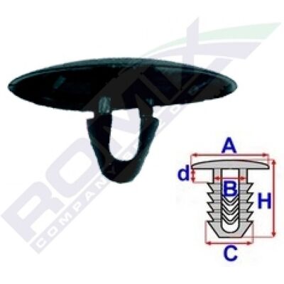 Abrazaderas de montaje ROMIX ROM B25620 Abrazaderas de montaje ROMIX ROM B25620