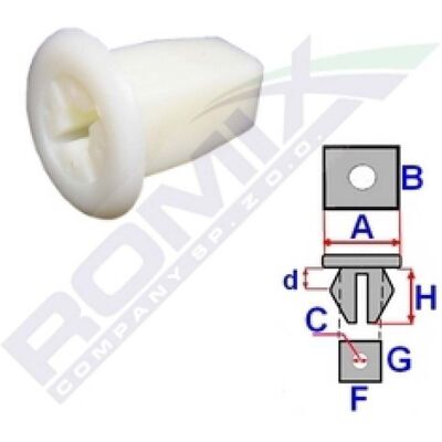 ROMIX ROM B14695 Protección/Abrazaderas - Calidad OEM ROMIX ROM B14695 Protección/Abrazaderas - Calidad OEM