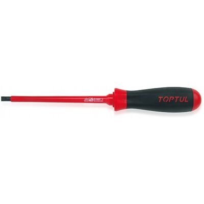 Destornillador plano aislado TOPTUL 3 mm - Destornillador Destornillador plano aislado TOPTUL 3 mm - Destornillador
