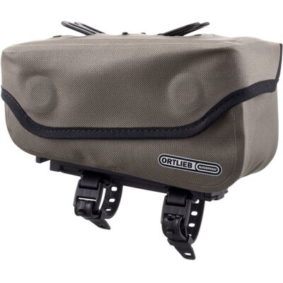 Ortlieb Top Tube Bag 1,5L Dark Sand - Bike Handlebar Bag Ortlieb Top Tube Bag 1,5L Dark Sand - Bike Handlebar Bag
