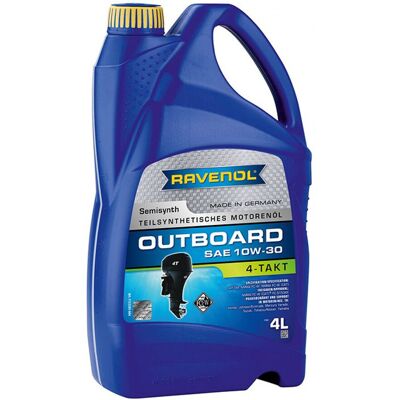 RAVENOL Motor Fuera de Borda 4T SAE 10W30 4L - Aceite de Motor RAVENOL Motor Fuera de Borda 4T SAE 10W30 4L - Aceite de Motor