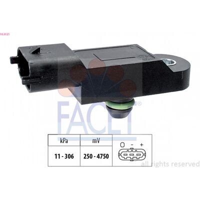 Facet 10.3121 - Sensor de presión de aire, adaptación a la altura Facet 10.3121 - Sensor de presión de aire, adaptación a la altura