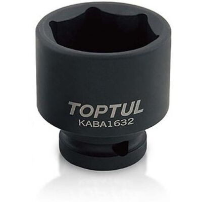 Llave de impacto TOPTUL - 1/2 pulgada, 6 puntos, 20 mm Llave de impacto TOPTUL - 1/2 pulgada, 6 puntos, 20 mm