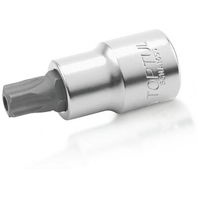 Llave de vaso Torx T30 TOPTUL - mango de 1/2 pulgada - forma de estrella de 5 puntas Llave de vaso Torx T30 TOPTUL - mango de 1/2 pulgada - forma de estrella de 5 puntas