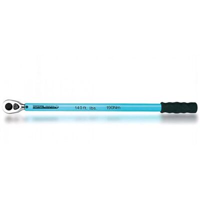 Llave dinamométrica TOPTUL - 190 Nm, 1/2 pulgada, 578mm Llave dinamométrica TOPTUL - 190 Nm, 1/2 pulgada, 578mm