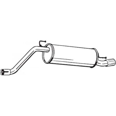 Silenciador posterior BOSAL 148-201 Silenciador posterior BOSAL 148-201
