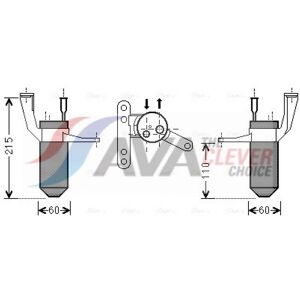 PRASCO RTD428 Botella Deshidratante R134a Aluminio para Aire Acondicionado - Compatibilidad Renault PRASCO RTD428 Botella Deshidratante R134a Aluminio para Aire Acondicionado - Compatibilidad Renault