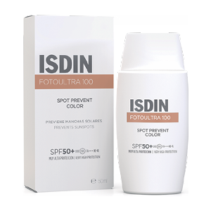 Isdin Fotoultra 100 Spot Prevent Color SPF50+ - Protector solar facial 50ml Isdin Fotoultra 100 Spot Prevent Color SPF50+ - Protector solar facial 50ml