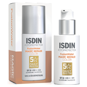 Isdin Fusionwater SPF50 Protector Solar Tinteada Isdin Fusionwater SPF50 Protector Solar Tinteada