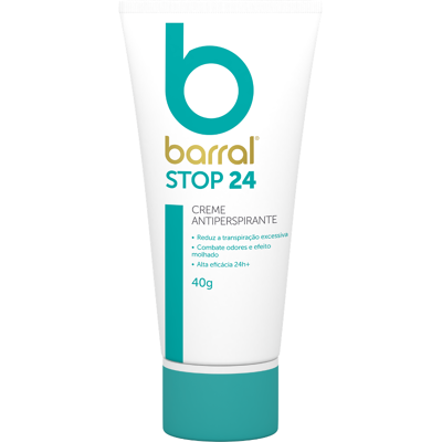 Barral Stop 24 Crema Antitranspirante - 40g Barral Stop 24 Crema Antitranspirante - 40g