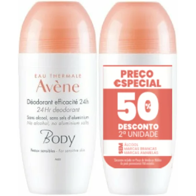 Dúo de Desodorantes Avène Shea Camelina Azafrán - Desodorante Dúo de Desodorantes Avène Shea Camelina Azafrán - Desodorante
