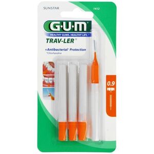 Gum Trav-Ler Cepillo Interdental 1412 IPU Fino Cilíndrico Pt (x6 unidades) Gum Trav-Ler Cepillo Interdental 1412 IPU Fino Cilíndrico Pt (x6 unidades)