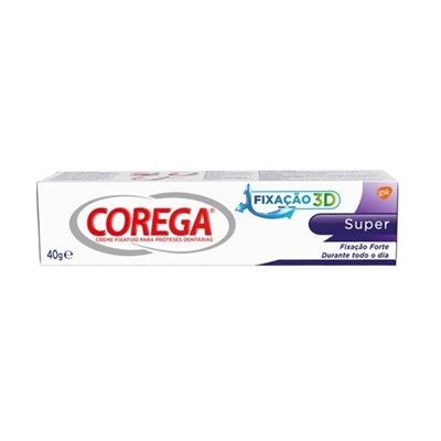 Crema fijadora Corega Super sin zinc - 40g Crema fijadora Corega Super sin zinc - 40g